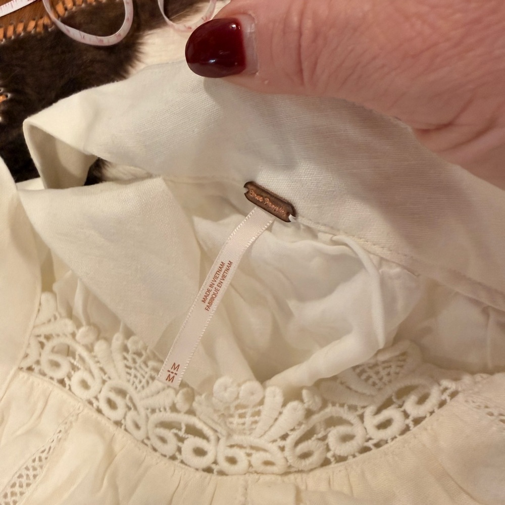Free People Cream pant set - Picture 6 of 13